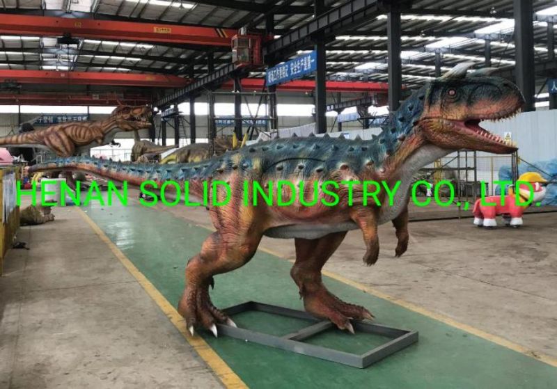 High Simulation Animatronic Dinosaur in Jurassic Park Luna Park Equipment