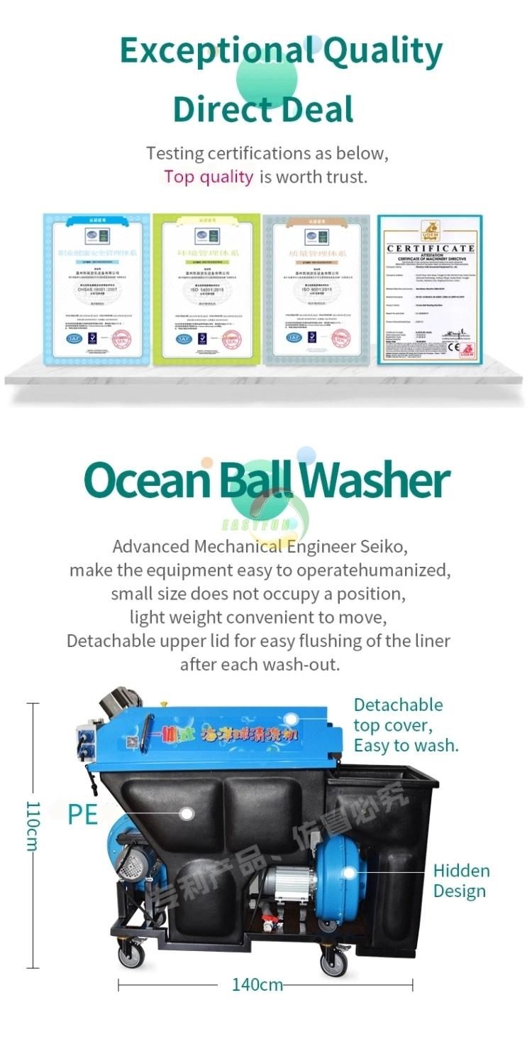 Indoor Playground Ocean Ball Washing Ball Machine
