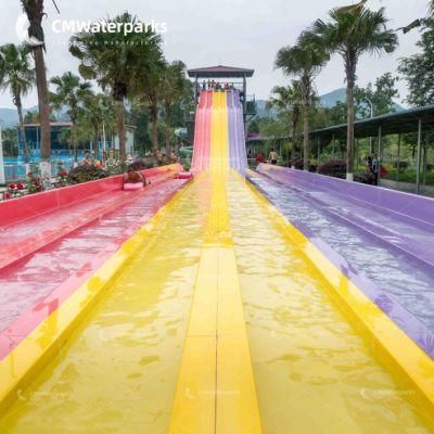 Hot Sale Water Park Fiberglass Water Slide Water Games for Outdoor