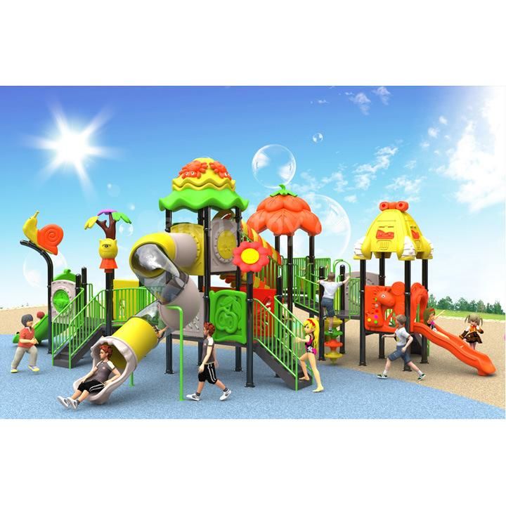 Kids Amusement Park Kindergarten Outdoor Plastic Playground Equipment for Children