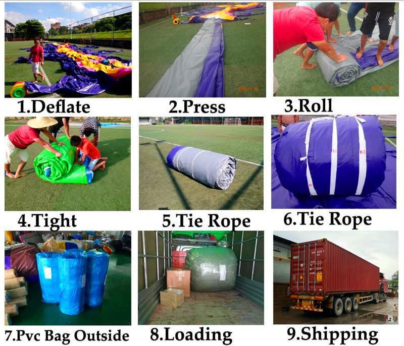 36X19m Floating Water Park Summer Water Obstacle Sport Games