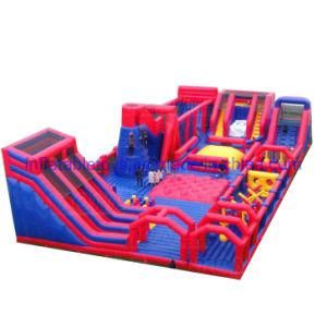 Children Adult Inflatable Jumping Playground Theme Park Inflatable Bouncer Park