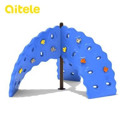 Physical Plastic Climber From Qitele Outdoor Playground Equipment