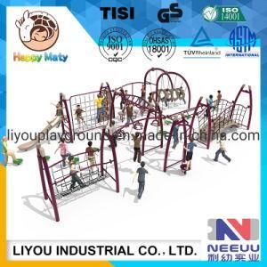 Kids Outdoor Playground Equipment Sensory Integration Training Rope Climbing