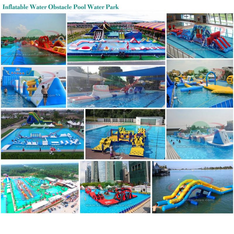 Water Trampoline Park Inflatable Amusement Water Park for Beach Resort