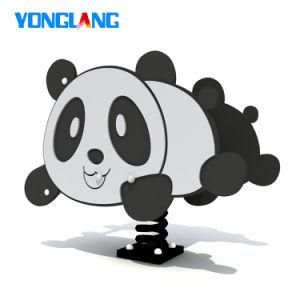 Yonglang Outdoor Playground Adorable Panda Spring Rider for Kids (YL02812)