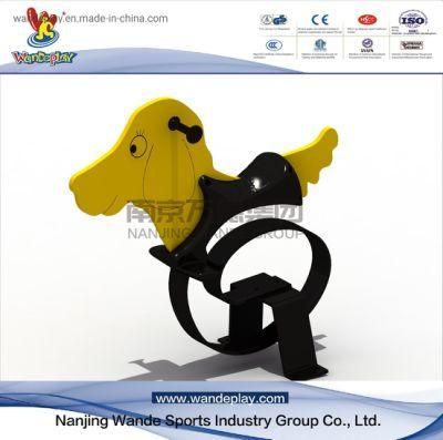 Dog Rider of Outdoor Playground for Children with Wd-Wy079