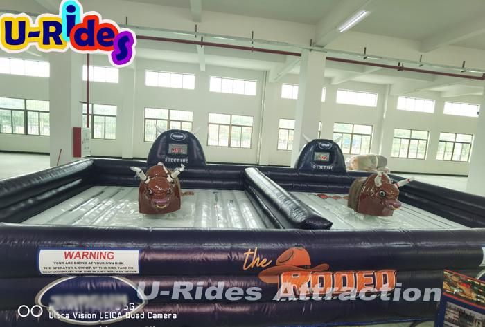 Mechanical Rodeo Bull spinning Games For Rental business