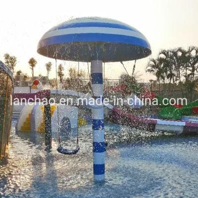 Amusement Water Park Fiberglass Mushroom Water Swing