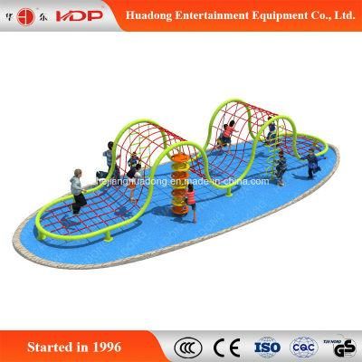 New Safe Amusement Park Kids Outdoor Gym Climb Rope Net