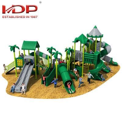 Large New Design Eco-Friendly Outdoor Playground Plastic Slide for Children
