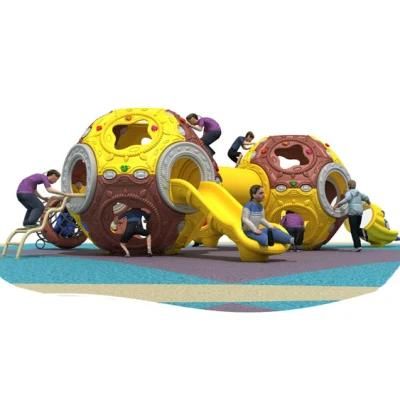 Kids Community Outdoor Playground Plastic Slide Park Sports Equipment Ym153