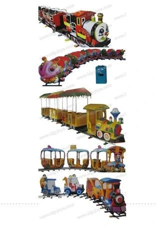 Professional Kids Electric Train Tracks Amusement Park Trains for Sale