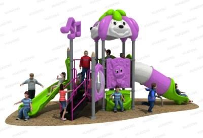 Outdoor Playground Type Kids Fun Toy Entertainment Equipment with Double Slide