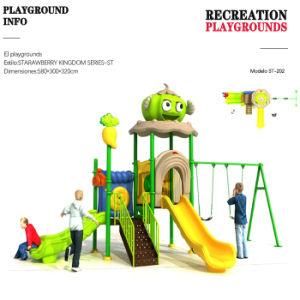 Commercial Kids Outdoor Playground Equipment Sets