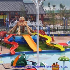 Fiberglass Kids Small Water Slide for Children Aquatic Park (WS-041)