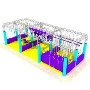 Discount Price Customized Commercial Popular Kids Indoor Ninja Course
