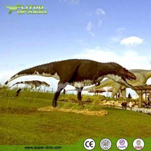 Theme Park Equipment Life Size Animatronic Dinosaur Model