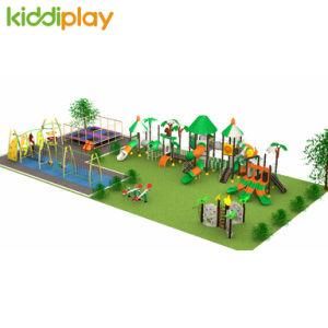 Wholesale Children Plastic Playground Outdooor Kids Play Equipment Slides Amusement Park Children Playground