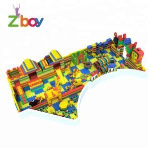Hot Sale Children Indoor Large Play Set Kids Soft Play Equipment with Ball Pool