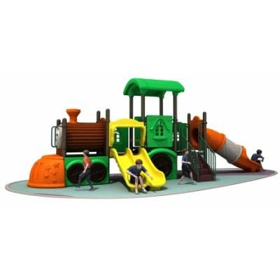 Ce Certificated Outdoor Playground Amusement Park Children Kindergarten Plastic Slide Toys