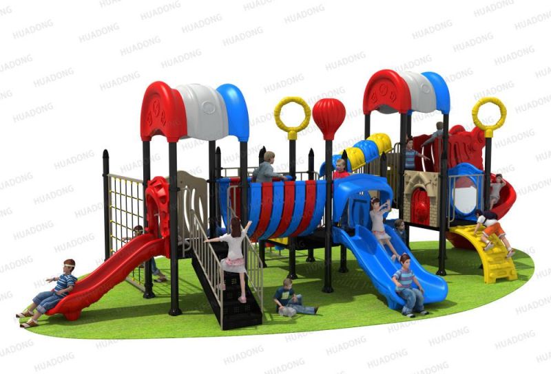 Pepsi House Series Kids Slide Outdoor Playground Equipment