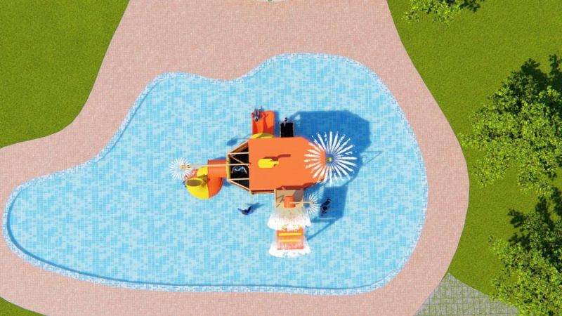 Long Term Supply Custom Children Fiberglass Slides Playground