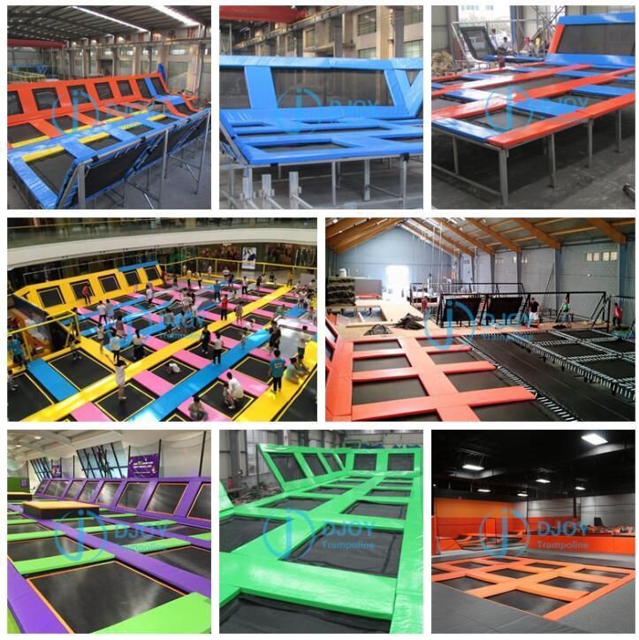 Indoor Trampoline Park with Foam Pit Game
