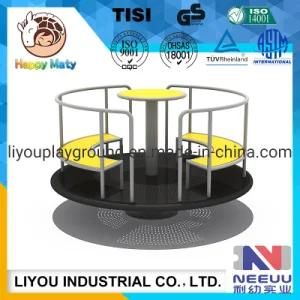 Swivel Chairs Rubber Coated Toy for Kids Park Outdoor Playground Equipment