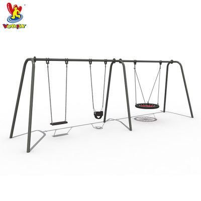 Wandeplay Outdoor Playground Galvanized Swing Sets for School