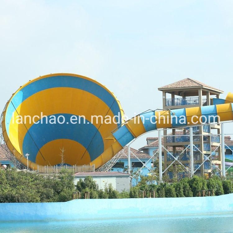 Super Trumpet Water Slide for Aqua Park