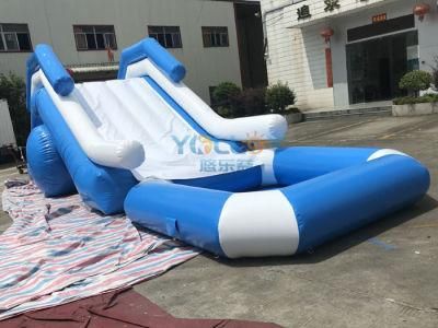 Inflatable Water Slide with Pool for Entertaiment Park