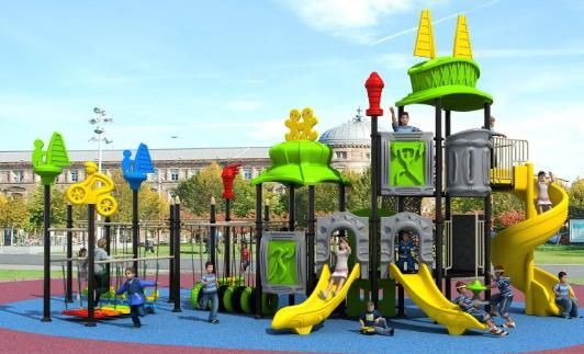 New Design Manufacturer for Children Kids Outdoor/Indoor Playground Big Slides for Sale Sports Series New Moedels