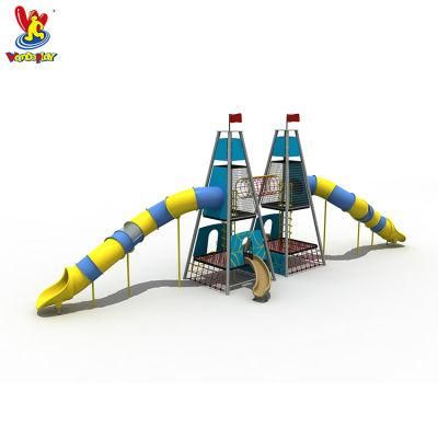 Tower Playground Resort Hotel Kids Outdoor Play Equipment