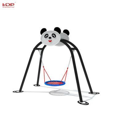 Pandas Theme High Quality Children Outdoor Playground Swing Equipment