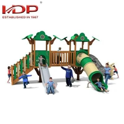 New Design Kids Outdoor Playground Wooden Amusement Equipment