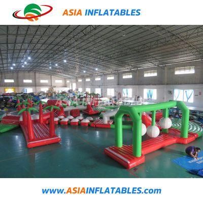 Water Games Inflatable Water Park Floating Island Amusement Park