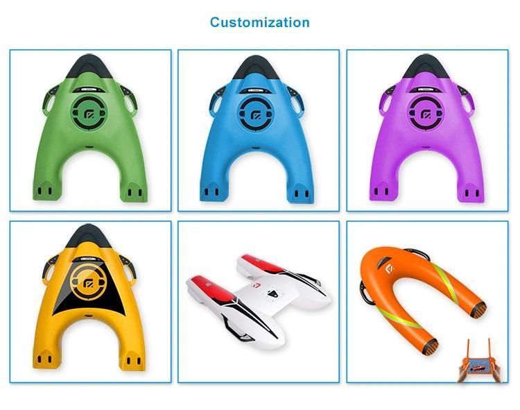 Fzblue Inflatable Portable Mini Electric Diving Sea Scooter