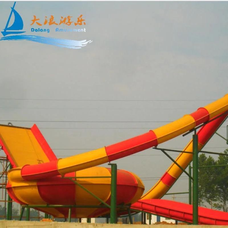 Outdoor Playground Waterslide Commercial China Water Slide Amusement Park Rides Equipment