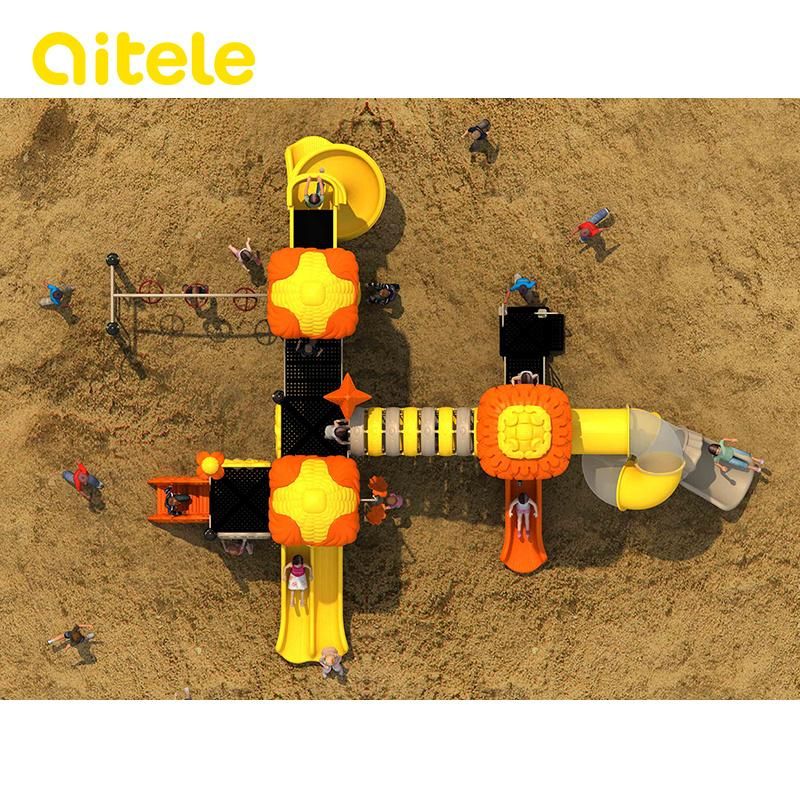 Fields of Gold Series Children Playground Amusement Equipments