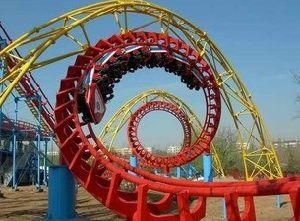 China Theme Park Ride Thrilling Roller Coaster