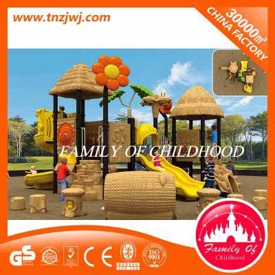 Amusement Park Plastic Slide Children Outdoor Playground Set