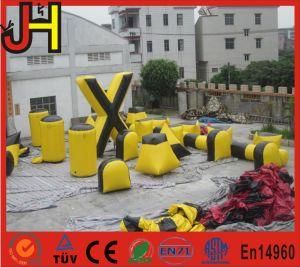 Customized 23 PCS Outdoor Inflatable Paintball Bunker Field for China Sale