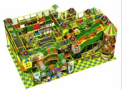 High Quality Children Amusement Park Kindergarten Kids Playhouse Indoor Playground Equipment Plastic Play House with Slide Toy