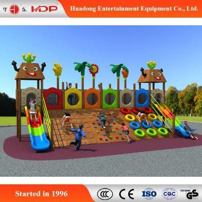 2017 Wooden Climbing Series Slide Amusement Equipment (HD-MZ070)