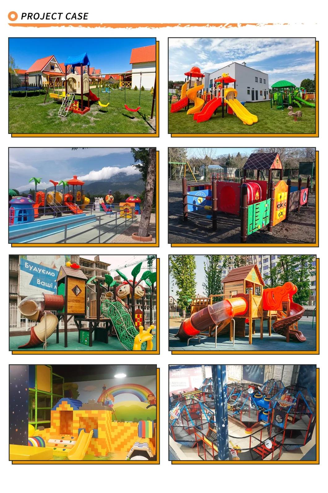 Ancient Tribe Series Big Outdoor Playground Equipment Kids Slide