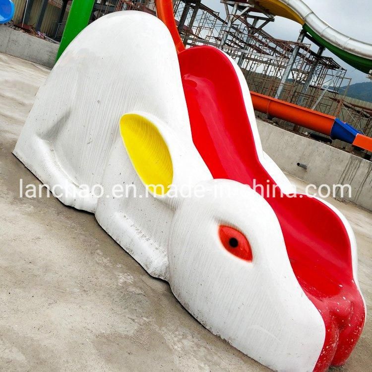 Funny Water Park Slide Fiberglass Children Slide