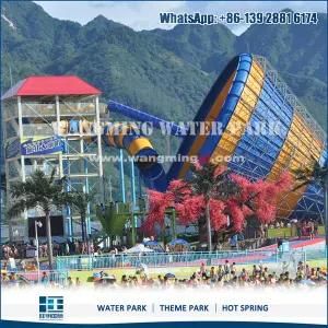 Fiberglass Big Tornado Water Slide for Aqua Park