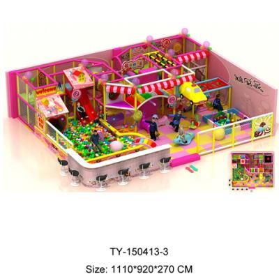 Popular Small Soft Indoor Playground Equipment (TY150413-3)