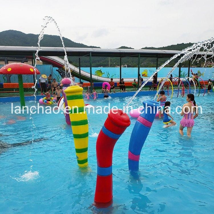 Flower Spray Aqua Park Fiberglass Water Amusement Equipment